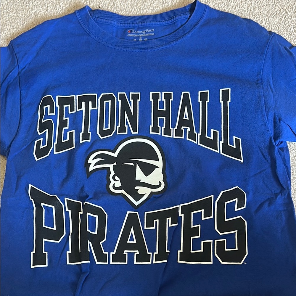 Seton Hall Pirates Blue T-Shirt